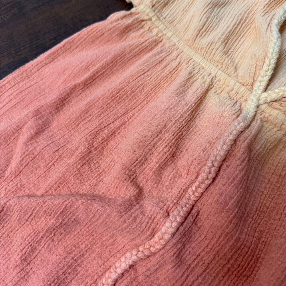 Z & L Europe Ombré Deep V Maxi Dress – Size Large - Picture 4 of 7